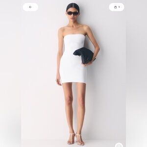 Aritzia White Mini Tube Dress